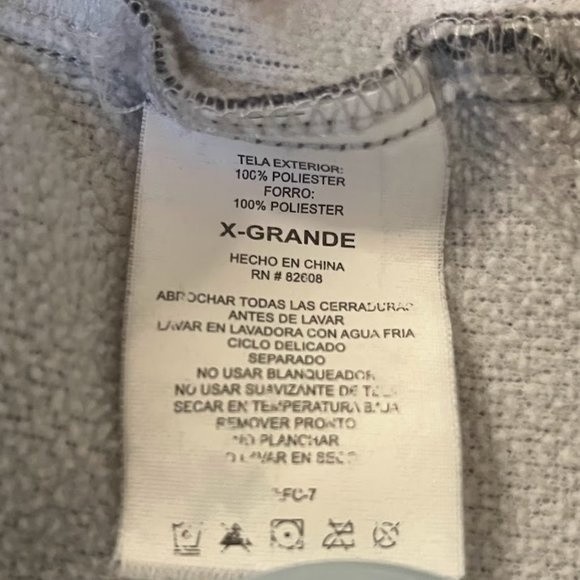 Grey Free Country Men's Hooded Jacket Size X-Large - Picture 9 of 9